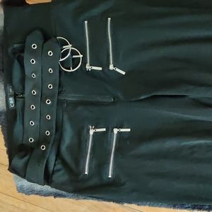 CBR black pants 35% cotton 65% polyester